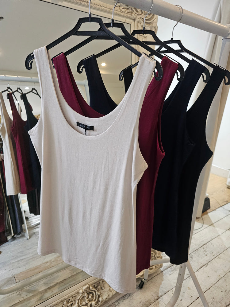 Zara stretchy basic vest