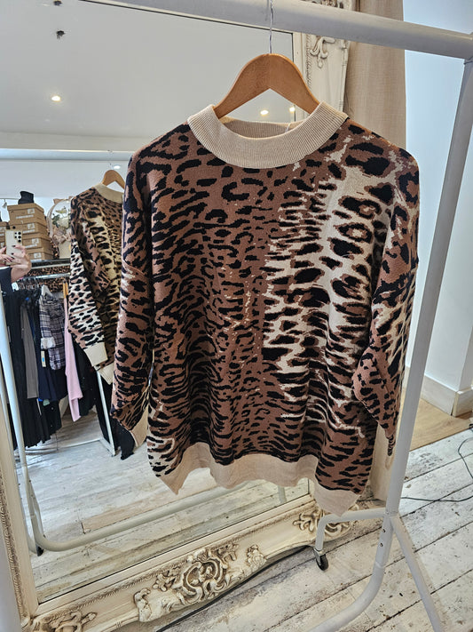 Super soft Animal Print Jumper